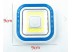 Комплект LED светильников LED light with Remote Control Set Square